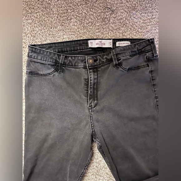 Hollister original black High Rise Jean Leggings super comfort 32W 28L - Picture 5 of 6